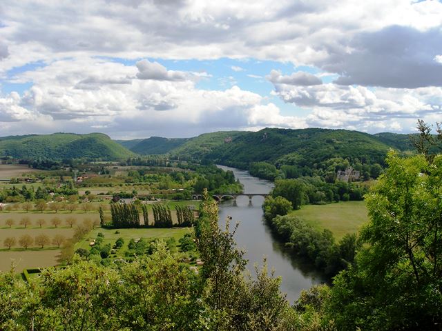 View from the top of Beynac.